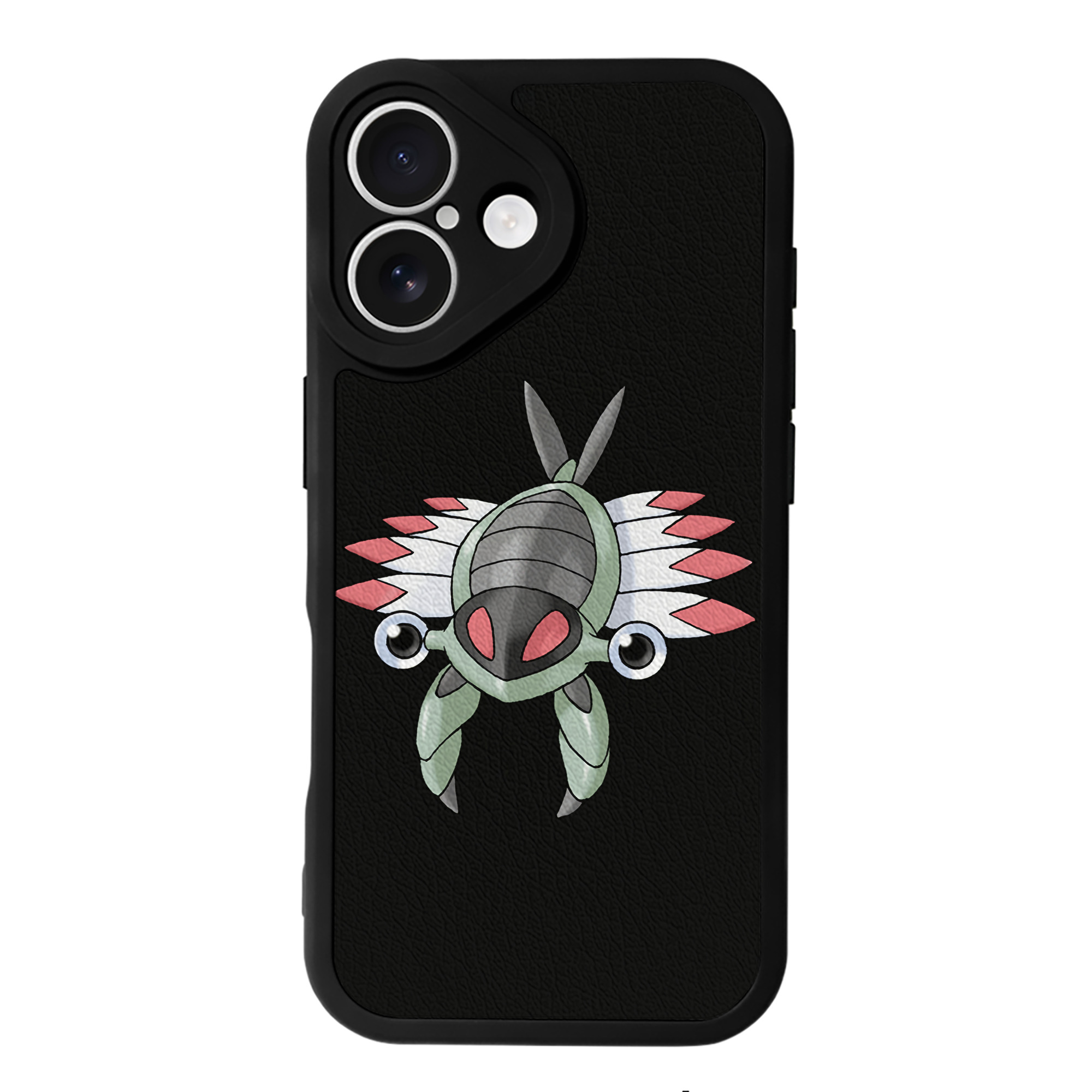 （画像用） ポケットモンスター Pokémon 【iPhone 16シリーズ対応】シリコンスマホケース（レザー調） 材質：シリコン